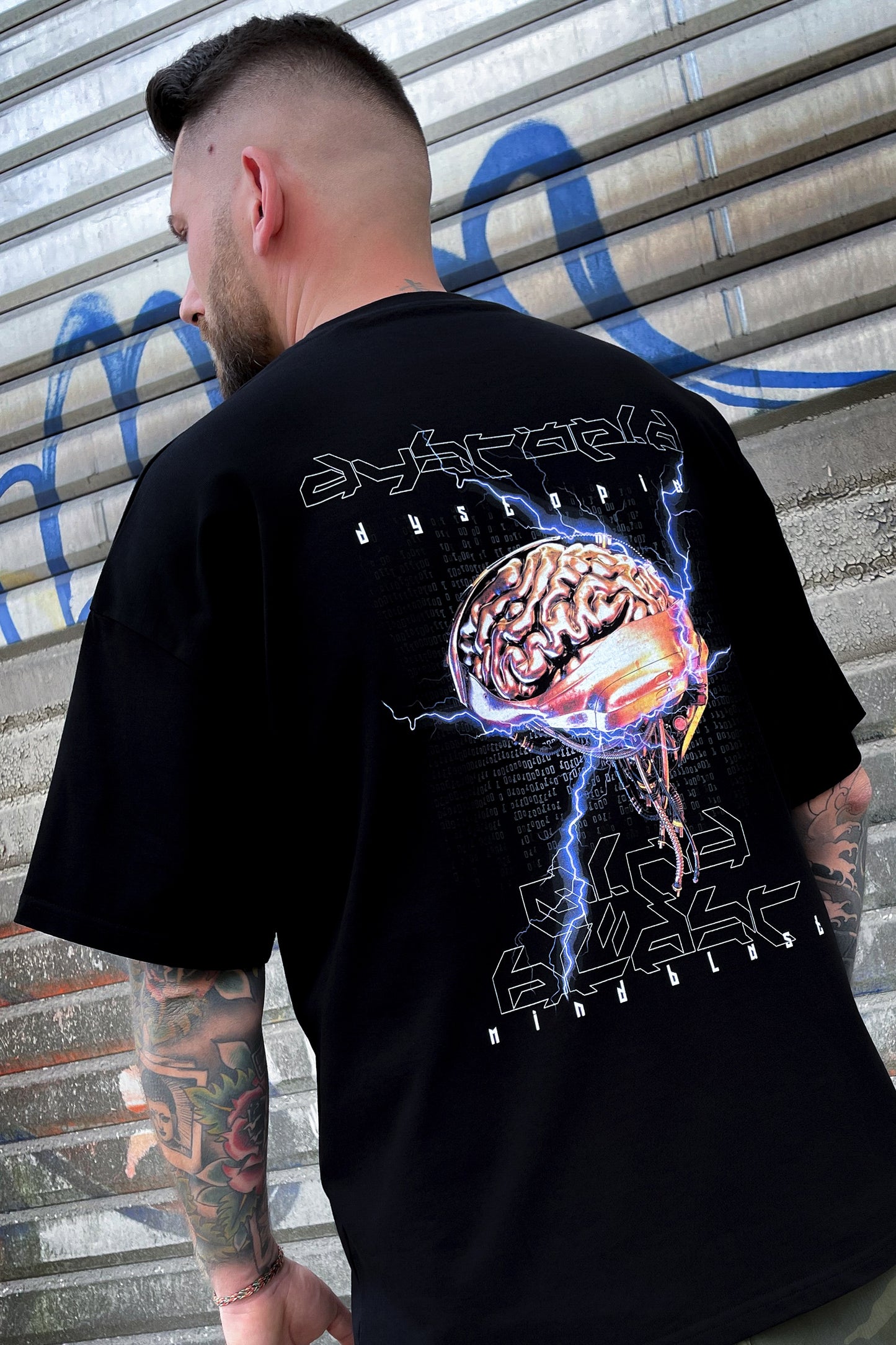 Mind Blast oversized T-Shirt